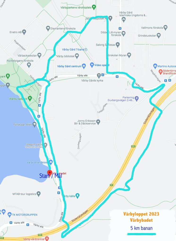 Vårbyloppet 5km 2023